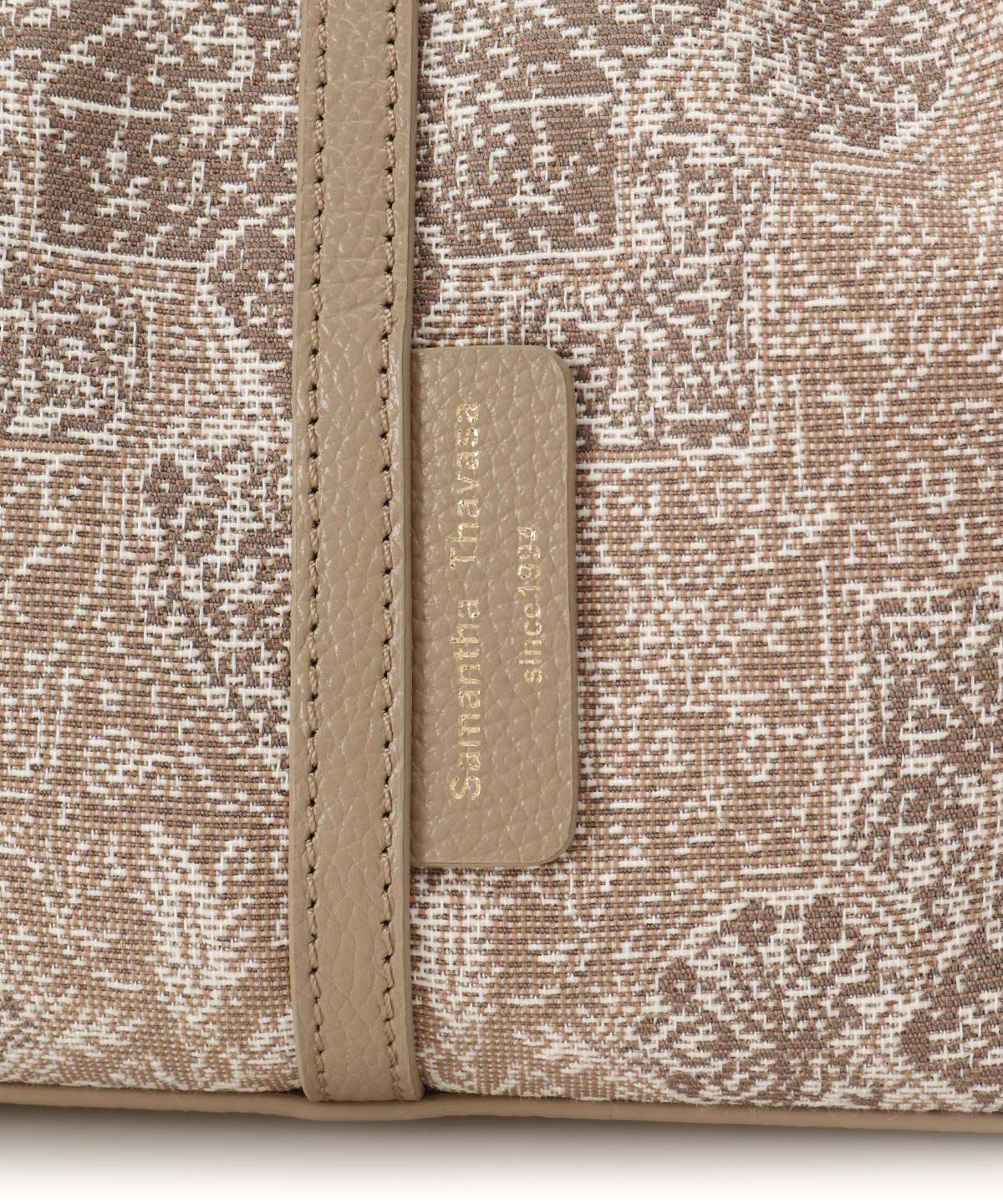 Samantha Thavasa「エキゾチックモチーフジャガード巾着バッグ」|ショルダー・メッセンジャー|