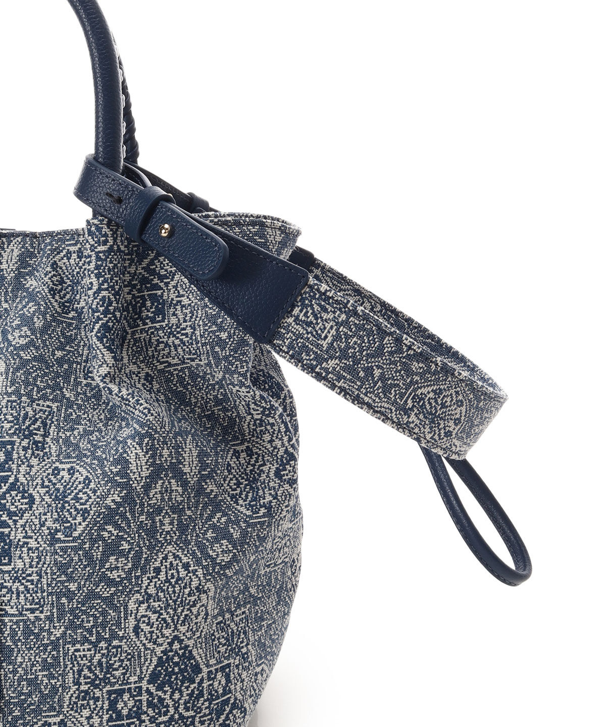 Samantha Thavasa「エキゾチックモチーフジャガード巾着バッグ」|ショルダー・メッセンジャー|