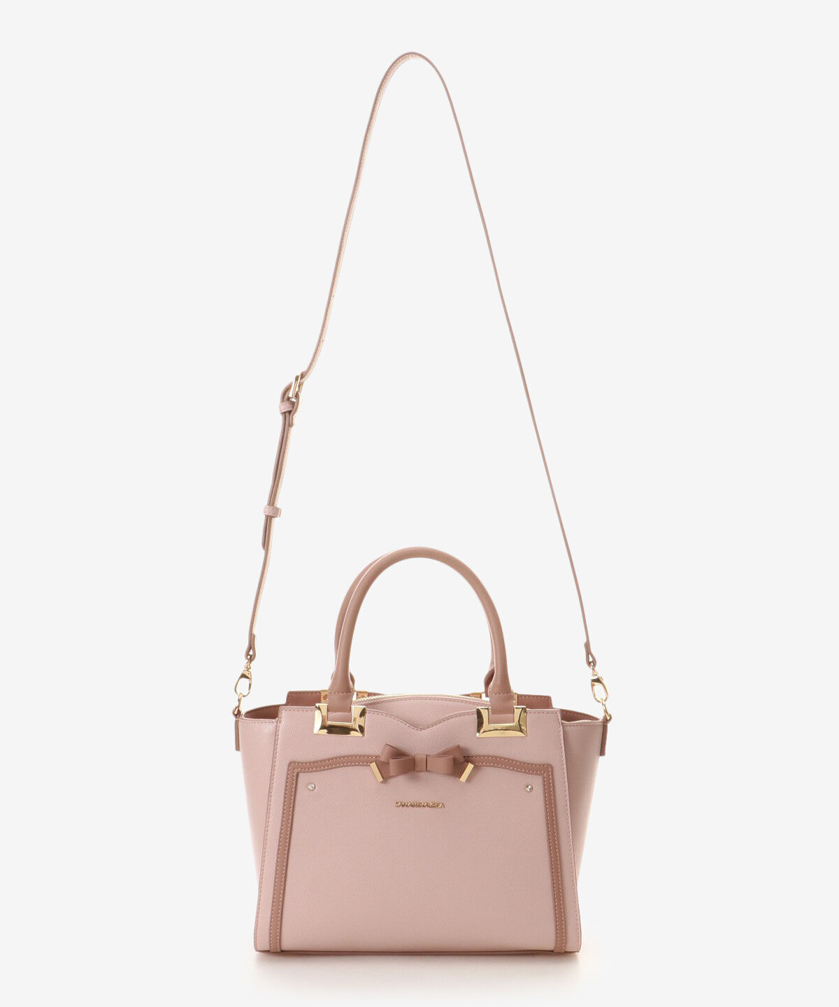 Samantha Vega「ソリッドリボントートバッグ」|ハンドバッグ|