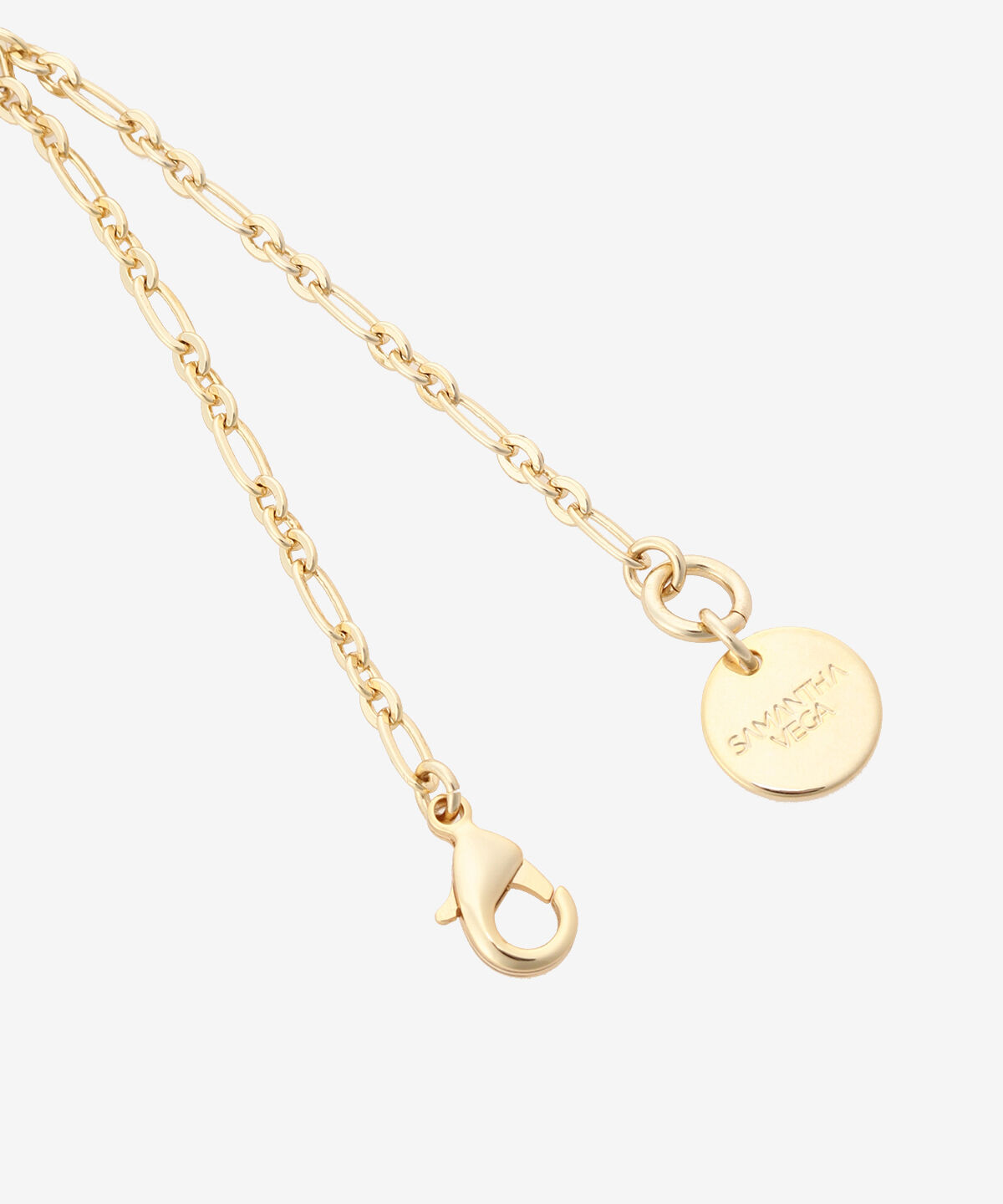 Samantha Vega「ドロップストーンイニシャルバッグチャーム（Y）」|チャーム・キーホルダー|