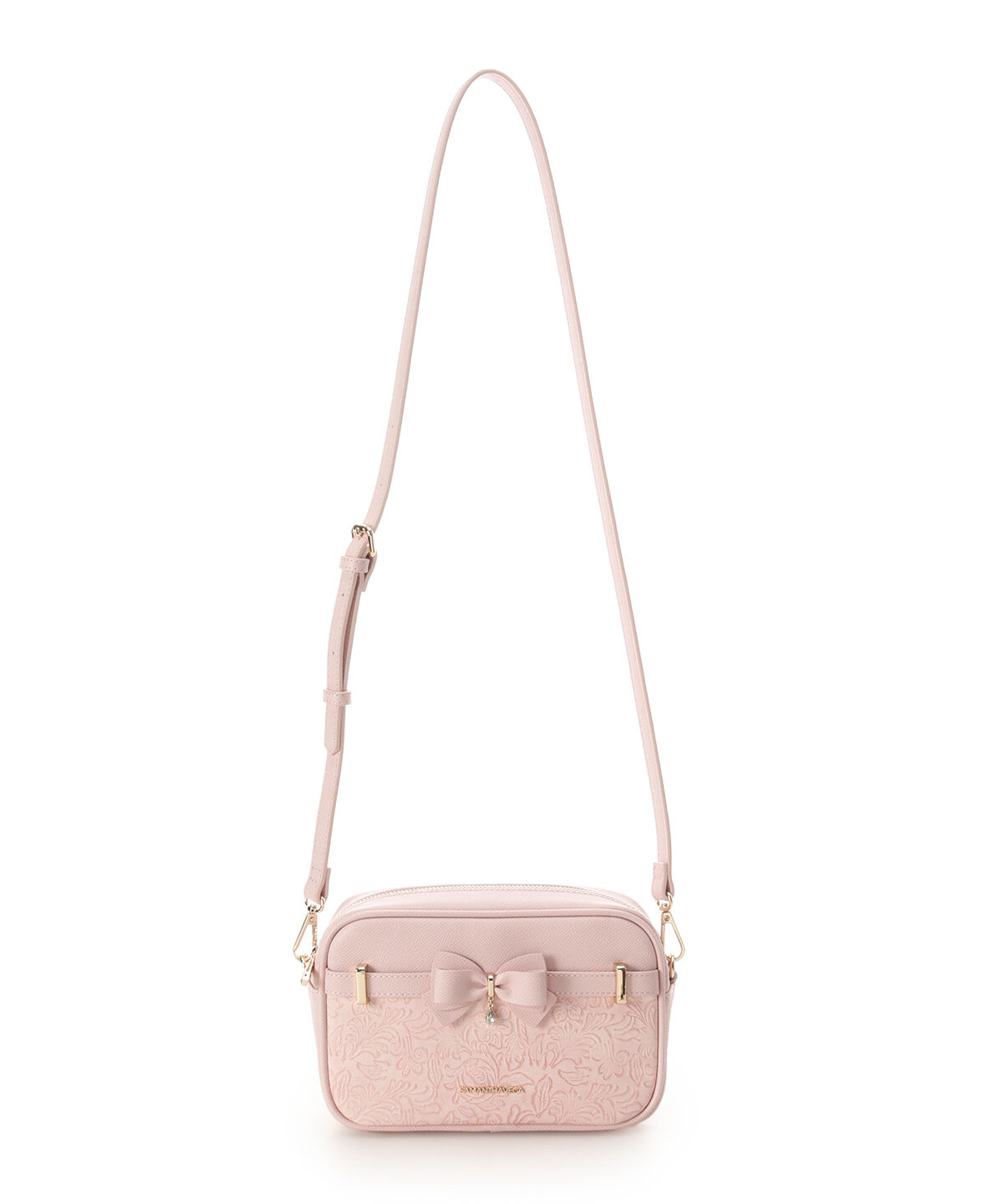Samantha Vega「フローラルアクセントリボンミニショルダーバッグ」|ショルダー・メッセンジャー|