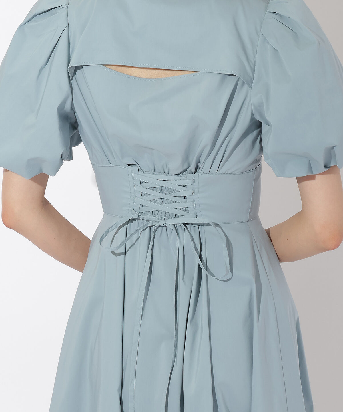 アンドクチュール「コルセットシャツワンピース」|ワンピース|