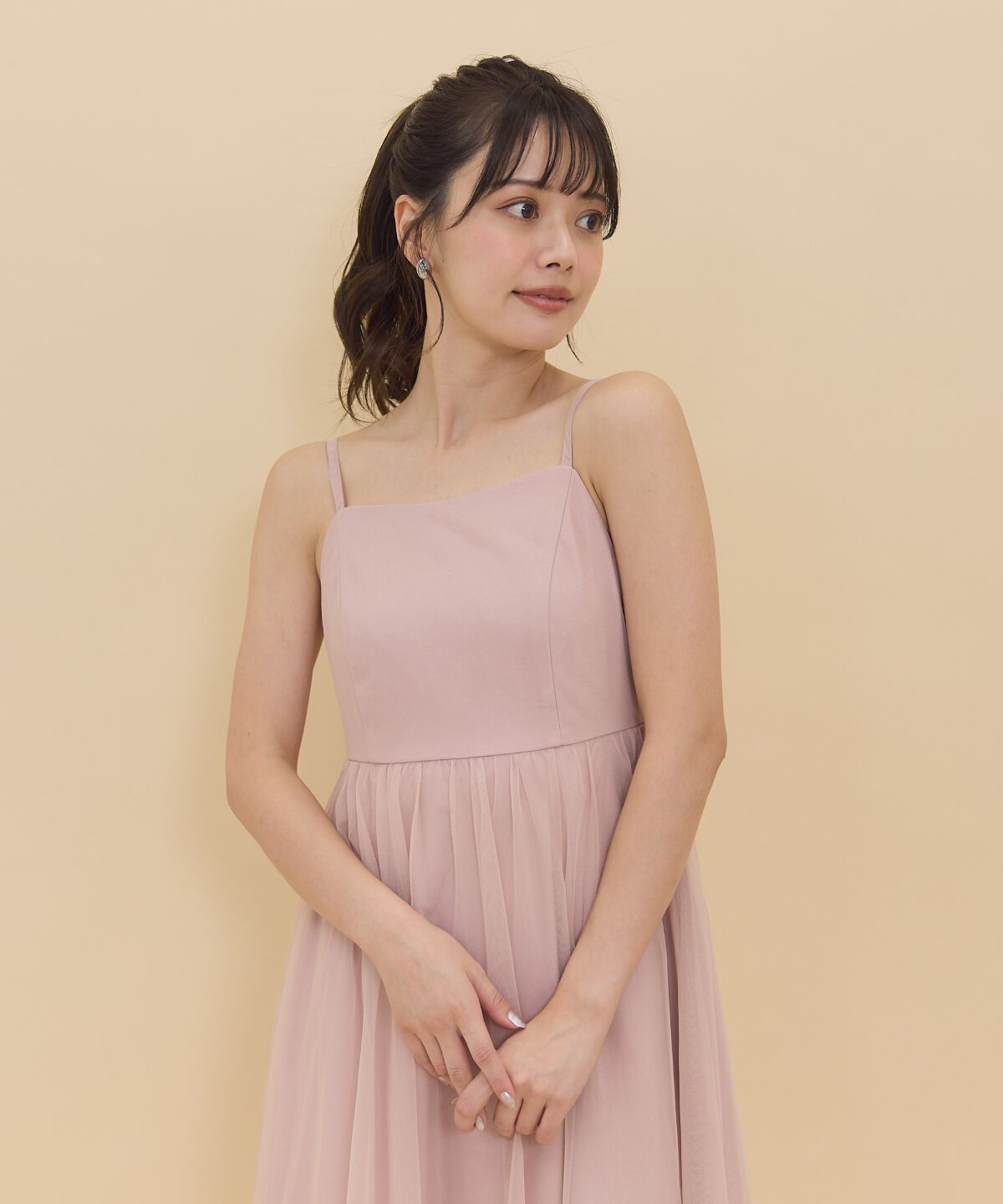 REDYAZEL「チュールレイヤードワンピース」|ワンピース|