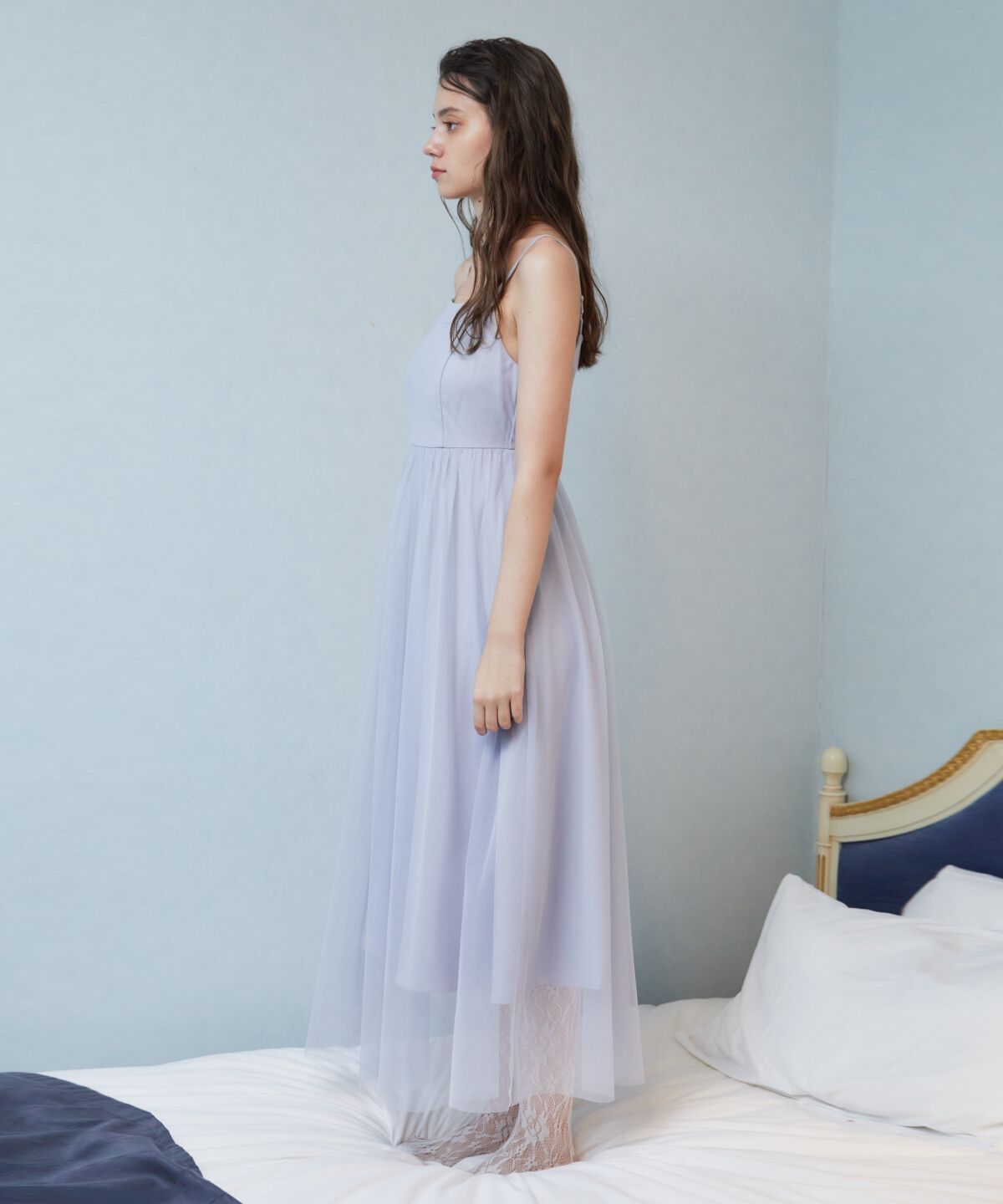 REDYAZEL「チュールレイヤードワンピース」|ワンピース|