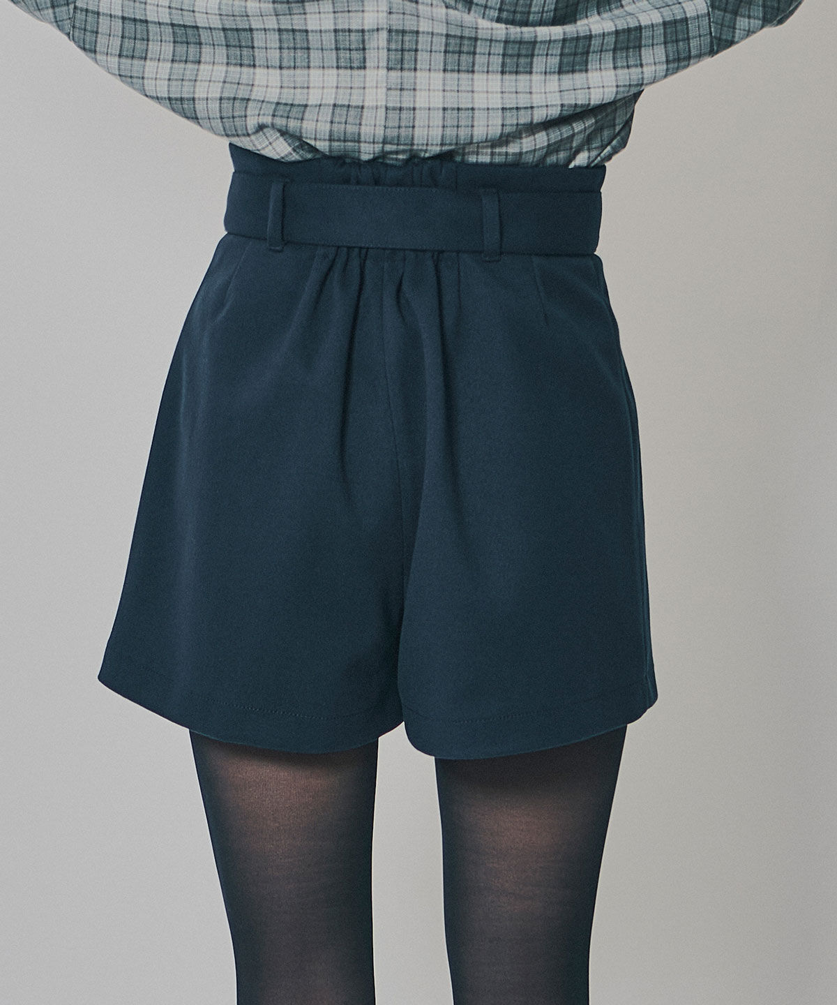 REDYAZEL「ウールライクタックショートパンツ」|キュロット|