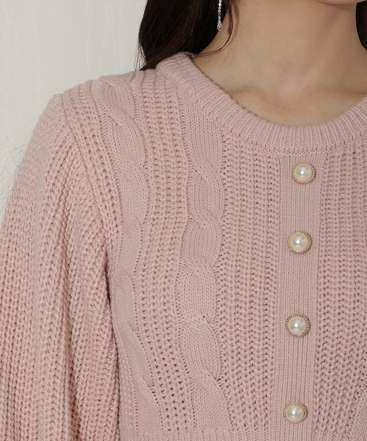 WILLSELECTION「ケーブルニットワンピース」|ワンピース|