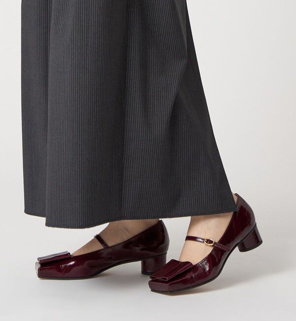 ODETTE E ODILE「フラットリボンストラップ パンプス35」|パンプス|