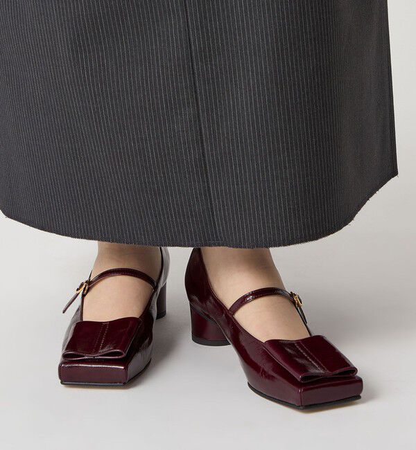 ODETTE E ODILE「フラットリボンストラップ パンプス35」|パンプス|