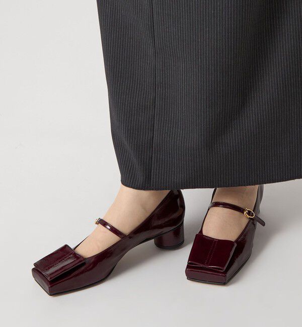 ODETTE E ODILE「フラットリボンストラップ パンプス35」|パンプス|