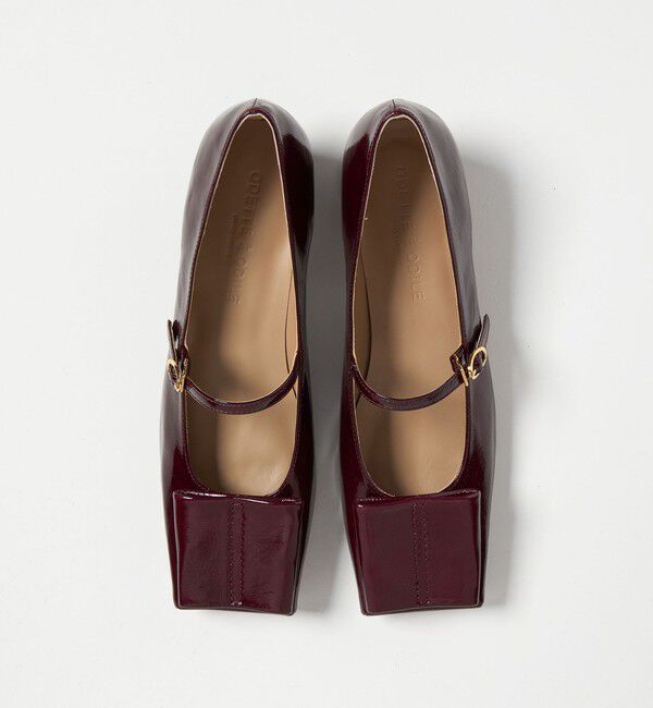 ODETTE E ODILE「フラットリボンストラップ パンプス35」|パンプス|