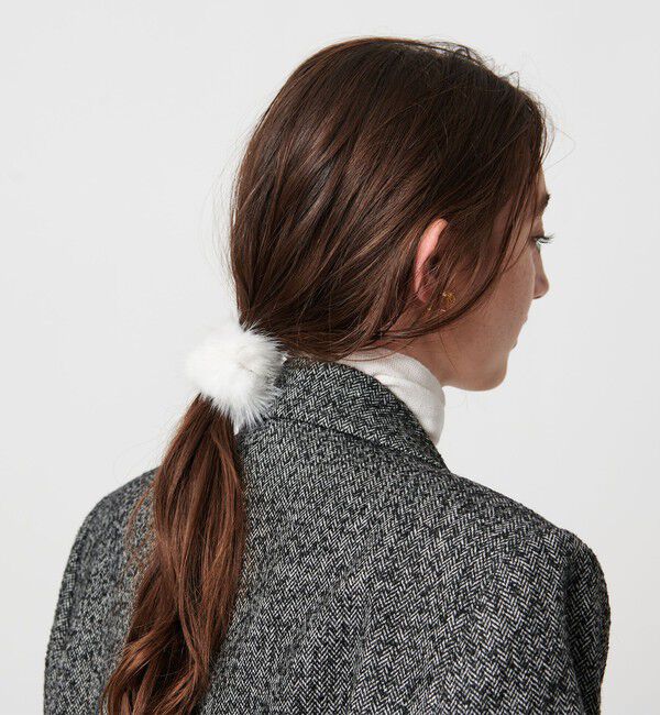 UNITED ARROWS「ミンク ヘアタイ」|ヘアゴム・シュシュ|
