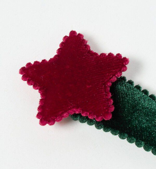 UNITED ARROWS green label relaxing「＜MILK&times;SODA＞VELVET STAR ヘアクリップ / キッズ  」|その他|