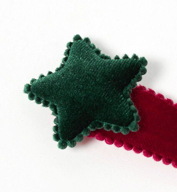 UNITED ARROWS green label relaxing「＜MILK&times;SODA＞VELVET STAR ヘアクリップ / キッズ  」|その他|