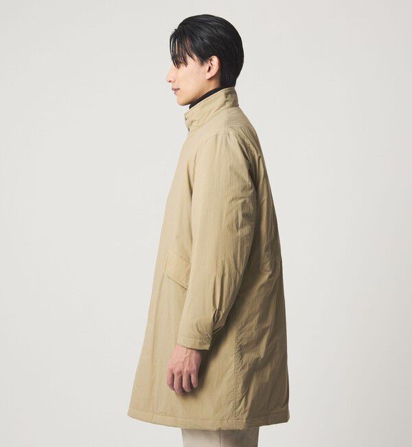 UNITED ARROWS green label relaxing「A+ ナイロン パデット モッズ スタンド コート -撥水・保温-」|ミリタリー・モッズコート|