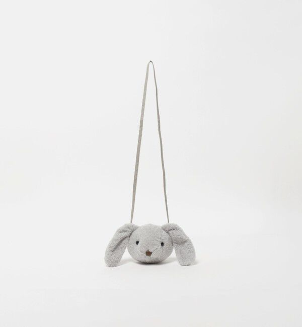 UNITED ARROWS green label relaxing「ロングイヤー ウサチャン ポシェット / キッズ  」|ショルダー・メッセンジャー|MD.GRAY