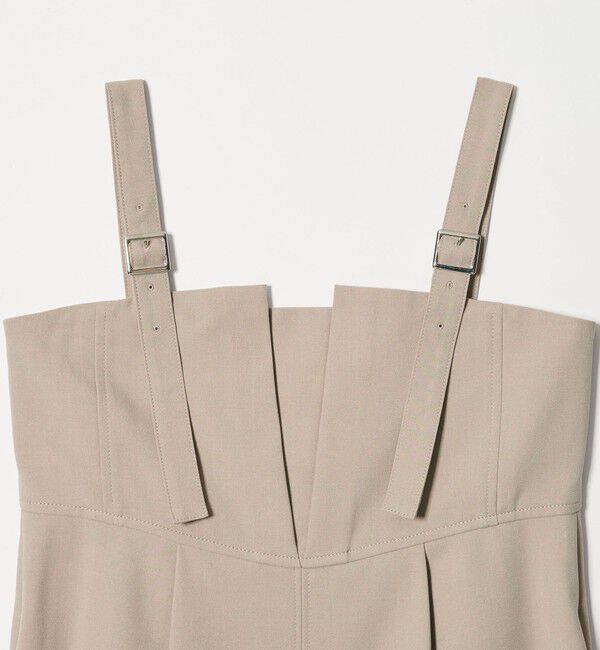 EMMEL REFINES「＜EMMEL REFINES＞EM タックジャンパースカート」|ワンピース|