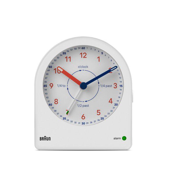 BEAMS「BRAUN / Time Teacher BC22 TW」|クロック・置時計|