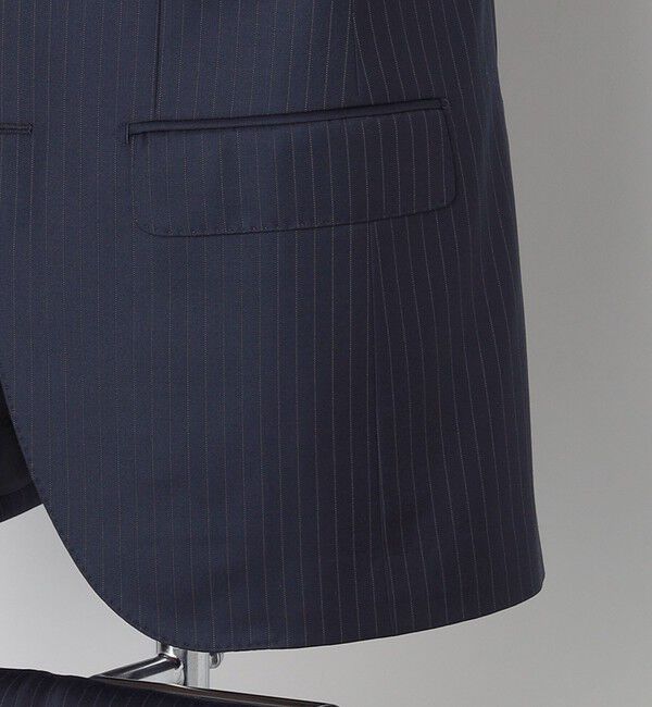 SHIPS「SHIPS: LORO PIANA FABRIC オーストラリス ピンストライプ ネイビー スーツ」|スーツ|