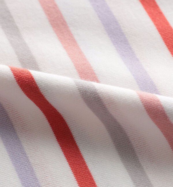 SHIPS KIDS「SHIPS KIDS:140～150cm / オーガニック コットン フリル スリーブ TEE」|Tシャツ・カットソー|