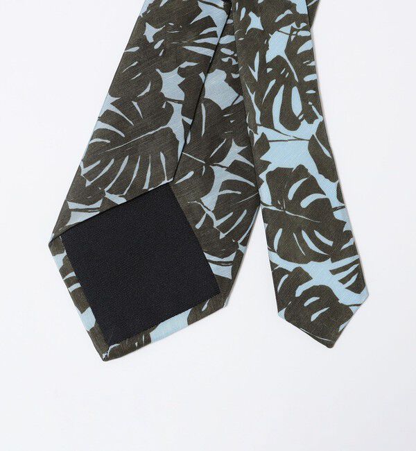 SHIPS「Fratelli Luigi: リーフ プリント ネクタイ」|ネクタイ・蝶ネクタイ|