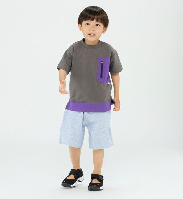 SHIPS Colors 「SHIPS Colors:コンビネーション ポケット TEE (80~130cm)」|Tシャツ・カットソー|