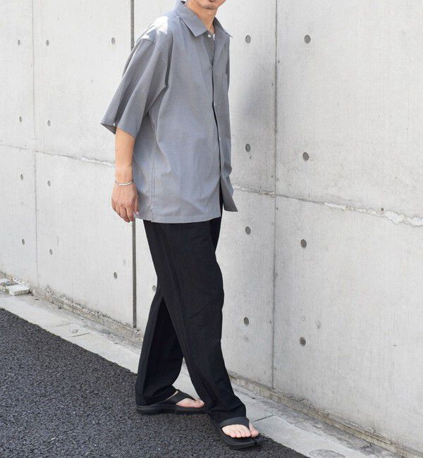 SHIPS any「SHIPS any: 〈洗濯機可能〉リネン混 リラックスフィット オープンカラー エアリー シャツ◇」|シャツ・ブラウス|