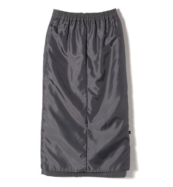 SHIPS Colors 「SHIPS Colors:〈手洗い可能〉ストライプ ジップ タイトスカート グレー◇」|タイト|