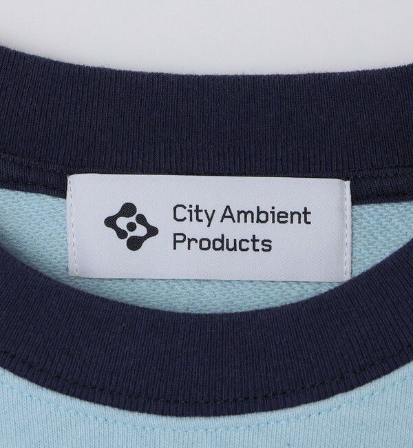 SHIPS「City Ambient Products: ラグランスリーブ プリント スウェット」|スウェット・ジャージ|