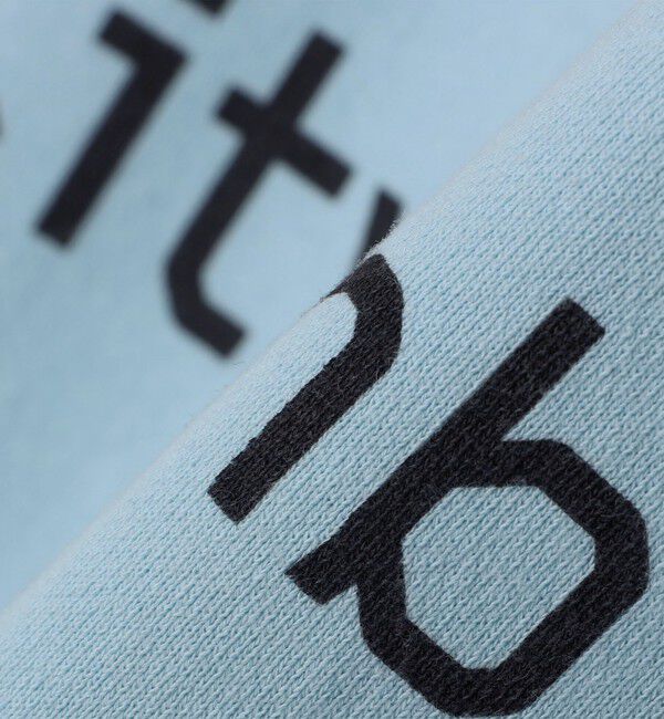 SHIPS「City Ambient Products: ラグランスリーブ プリント スウェット」|スウェット・ジャージ|