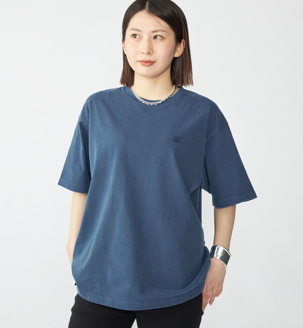 SHIPS「SHIPS: スクリーンスターズ ガーメントダイ ワンポイント Tシャツ」|Tシャツ・カットソー|