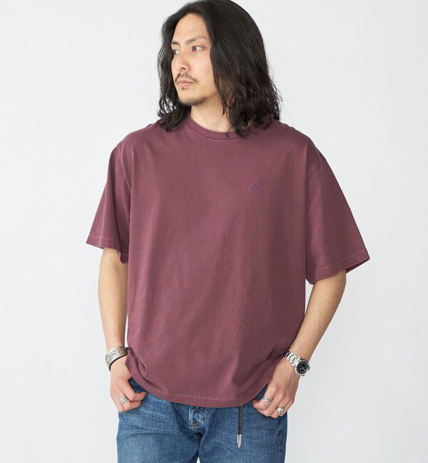 SHIPS「SHIPS: スクリーンスターズ ガーメントダイ ワンポイント Tシャツ」|Tシャツ・カットソー|