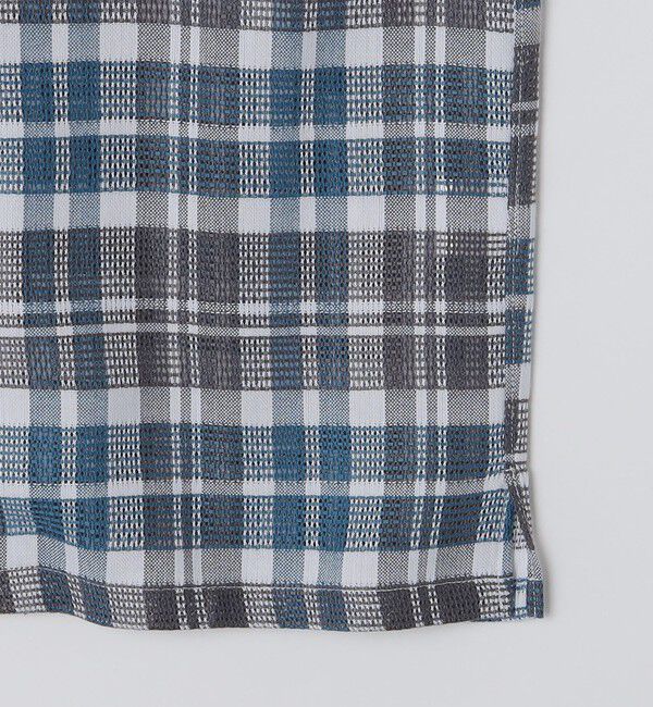 SHIPS Colors 「SHIPS Colors: 〈洗濯機可能〉 カラミ チェック オープンカラー シャツ」|シャツ・ブラウス|