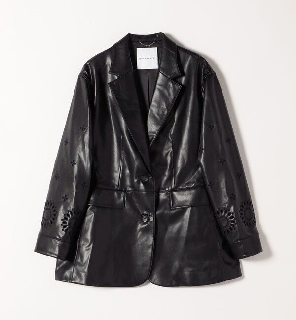 quaranciel「quaranciel:  フラワー  刺繍 テーラード ジャケット」|テーラードジャケット|