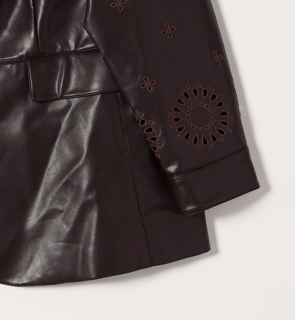 quaranciel「quaranciel:  フラワー  刺繍 テーラード ジャケット」|テーラードジャケット|