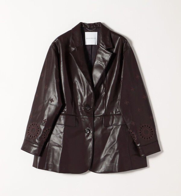 quaranciel「quaranciel:  フラワー  刺繍 テーラード ジャケット」|テーラードジャケット|