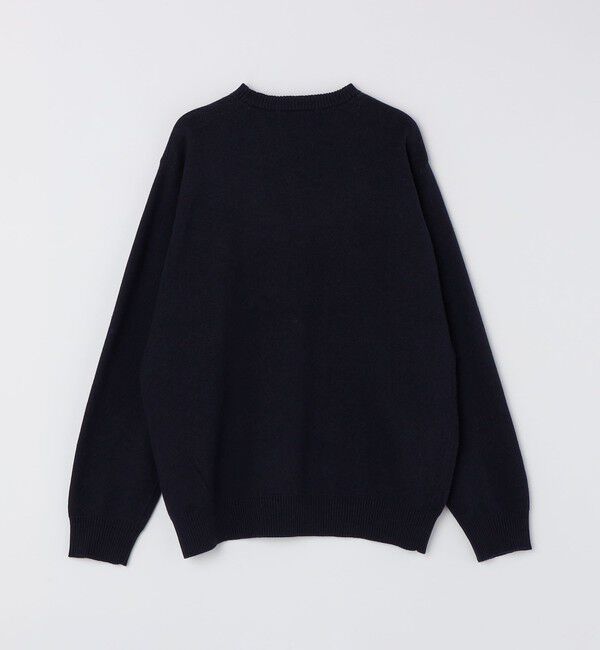 SHIPS Colors 「SHIPS Colors:〈手洗い可能〉モール ジャカード ロゴ ニット」|ニット・セーター|