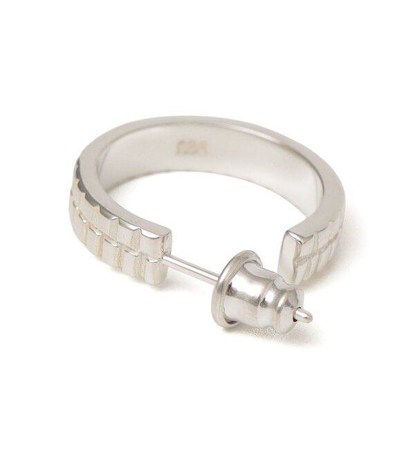 SHIPS for women「SHIPS Primary Navy Label:PATTERN HOOP PIERCE」|ピアス|