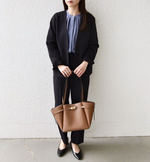 SHIPS Colors 「SHIPS Colors:〈手洗い可能〉2WAY ストレッチ Vカラー ジャケット（セットアップ対応可能）◇」|ノーカラージャケット|