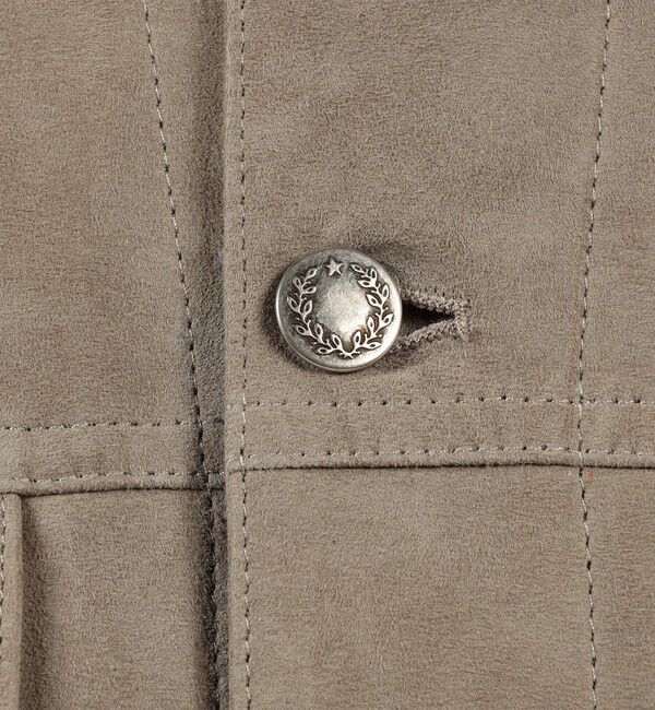 TOMORROWLAND MENS「【別注】EMMETI ラムスエード トラッカージャケット」|ブルゾン・スタジャン|