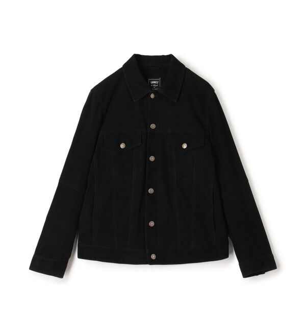 TOMORROWLAND MENS「【別注】EMMETI ラムスエード トラッカージャケット」|ブルゾン・スタジャン|69 ネイビー