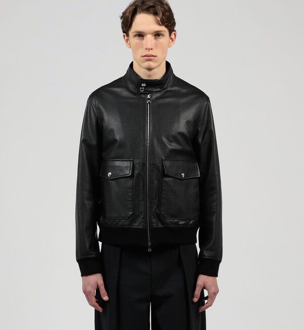 TOMORROWLAND MENS「【別注】EMMETI GREYSON カーフ ドライビングブルゾン」|ブルゾン・スタジャン|