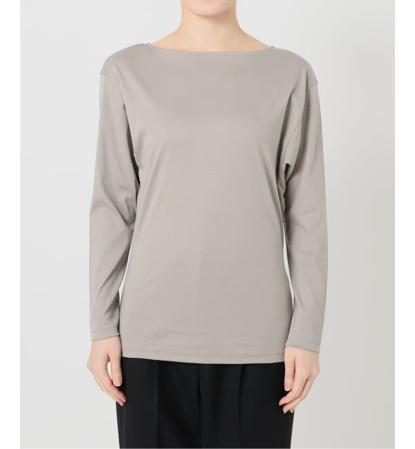 VERMEIL par iena「BACK Vネック ロングスリーブプルオーバー」|Tシャツ・カットソー|