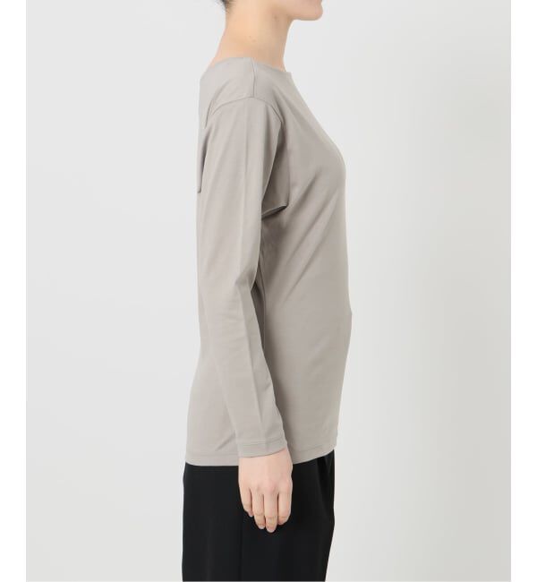 VERMEIL par iena「BACK Vネック ロングスリーブプルオーバー」|Tシャツ・カットソー|