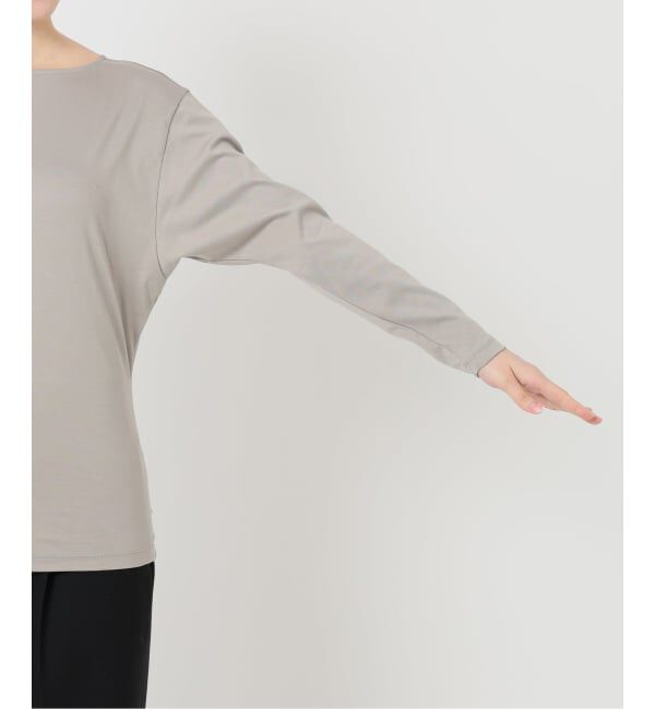 VERMEIL par iena「BACK Vネック ロングスリーブプルオーバー」|Tシャツ・カットソー|