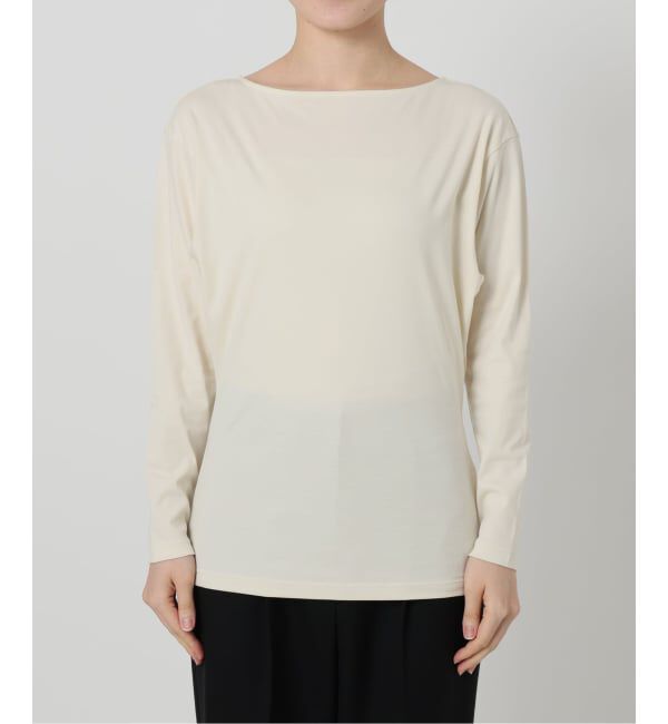 VERMEIL par iena「BACK Vネック ロングスリーブプルオーバー」|Tシャツ・カットソー|