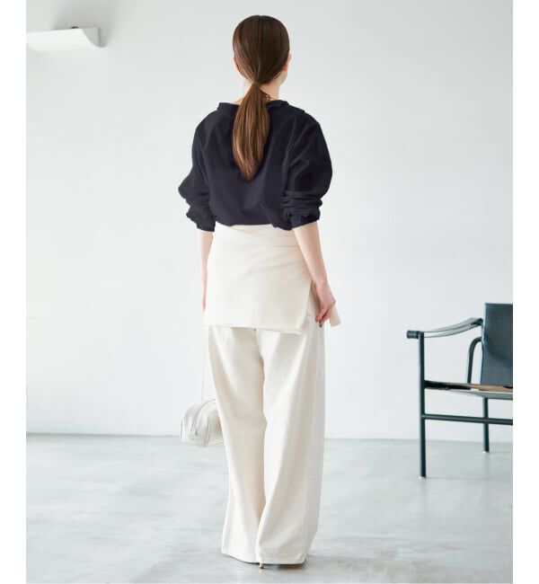 IENA「《予約》レーストリムフリルブラウス」|シャツ・ブラウス|