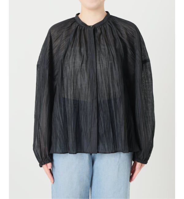 IENA「《予約》ランダムプリーツブラウス」|シャツ・ブラウス|