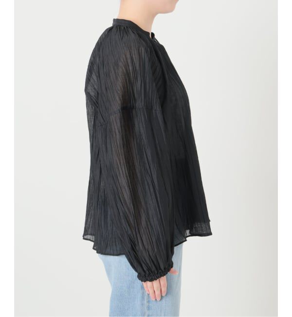 IENA「《予約》ランダムプリーツブラウス」|シャツ・ブラウス|