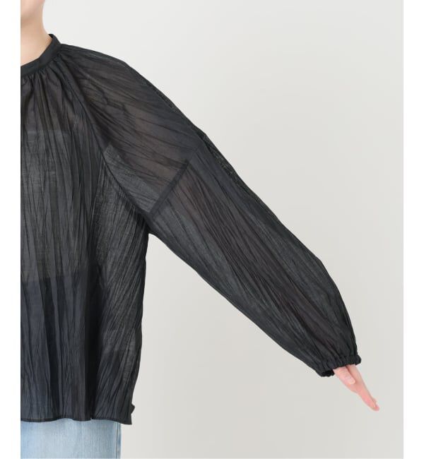 IENA「《予約》ランダムプリーツブラウス」|シャツ・ブラウス|
