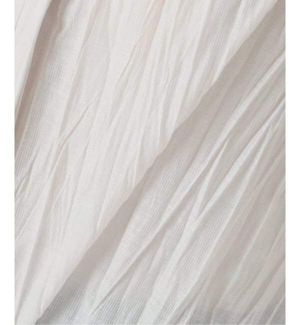 IENA「《予約》ランダムプリーツブラウス」|シャツ・ブラウス|